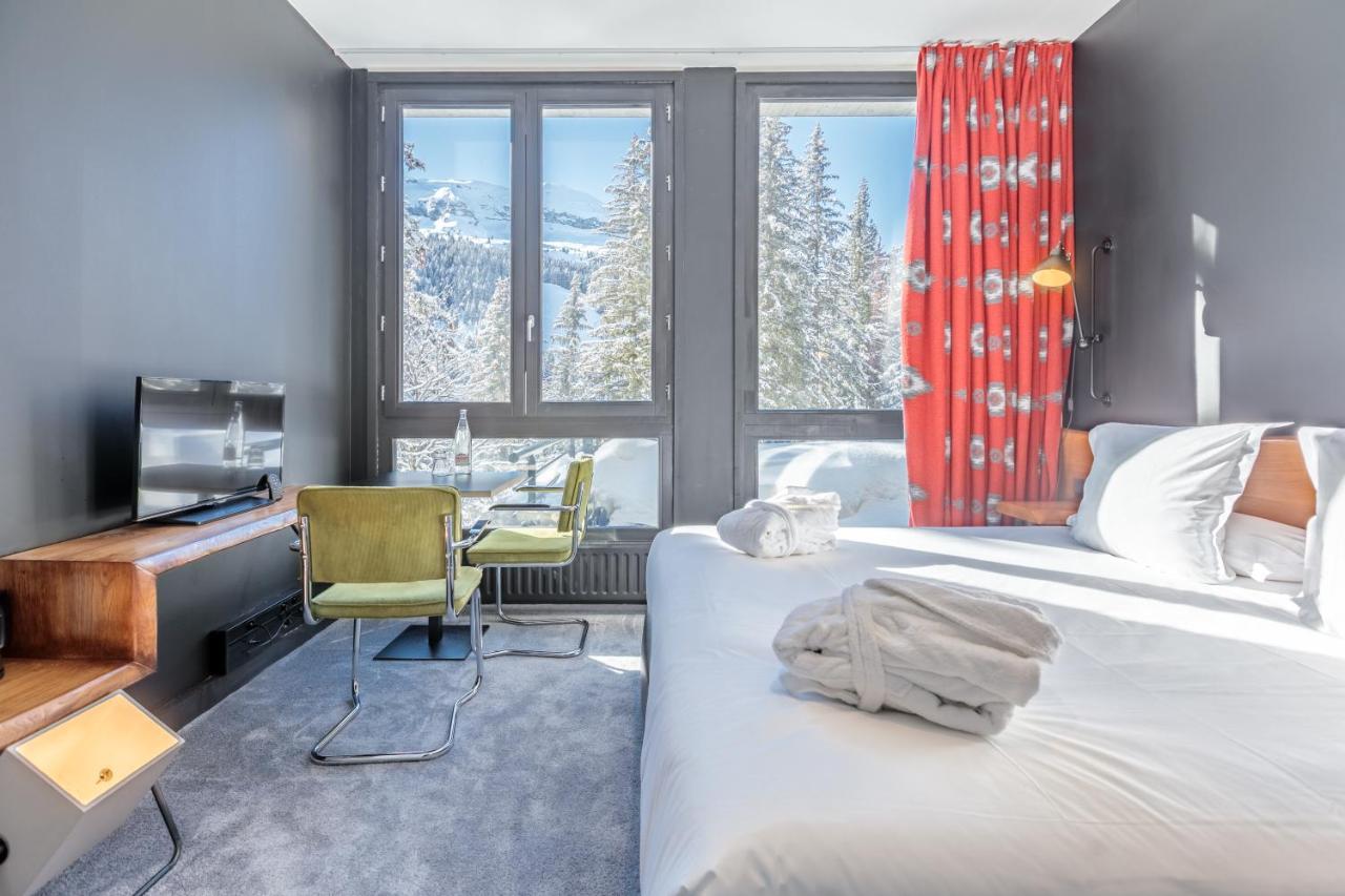 Totem, Friendly Hotel & Spa Flaine Exterior foto